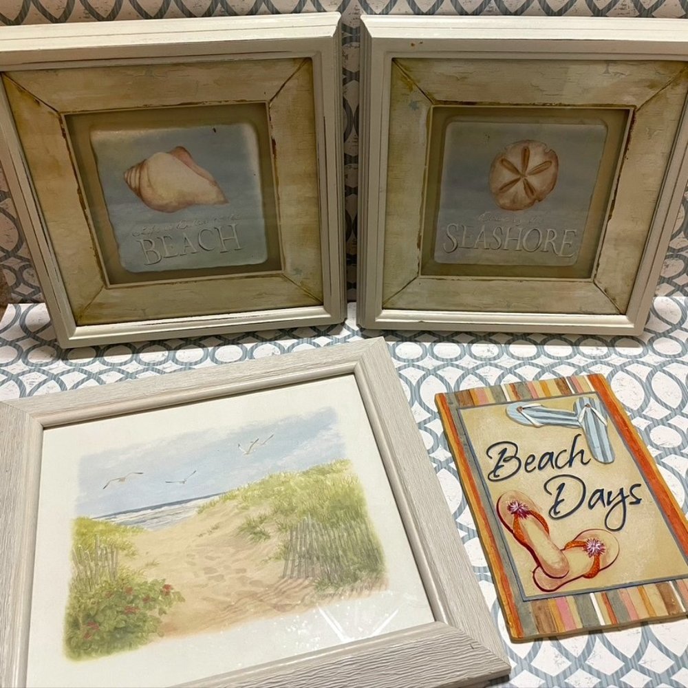 Bundle: Beach Themed Wall Decor
